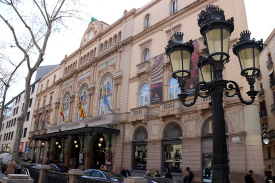 The Liceu theater in Barcelona (by ACN)